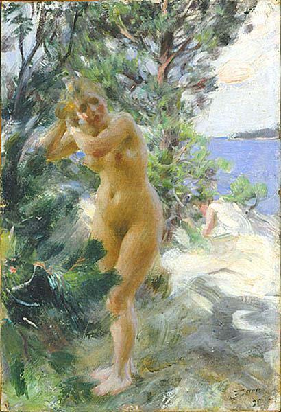 Anders Zorn After the Bath, China oil painting art